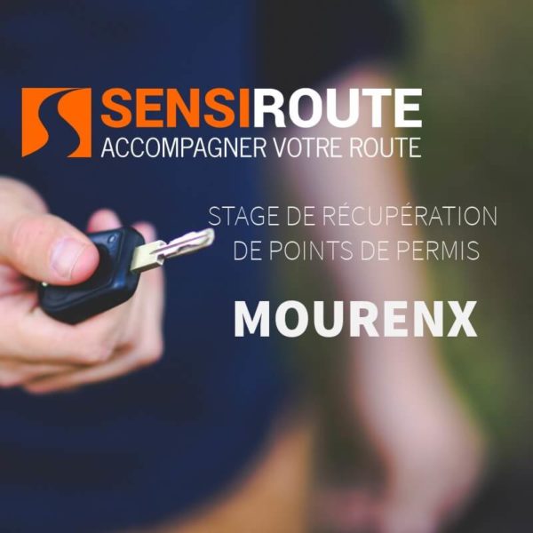 Stage agréé de récupération de points de permis à Mourenx avec Sensiroute