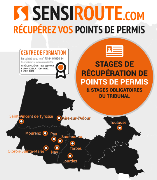 Tous nos stages de récupération de points de permis à partir de 140€